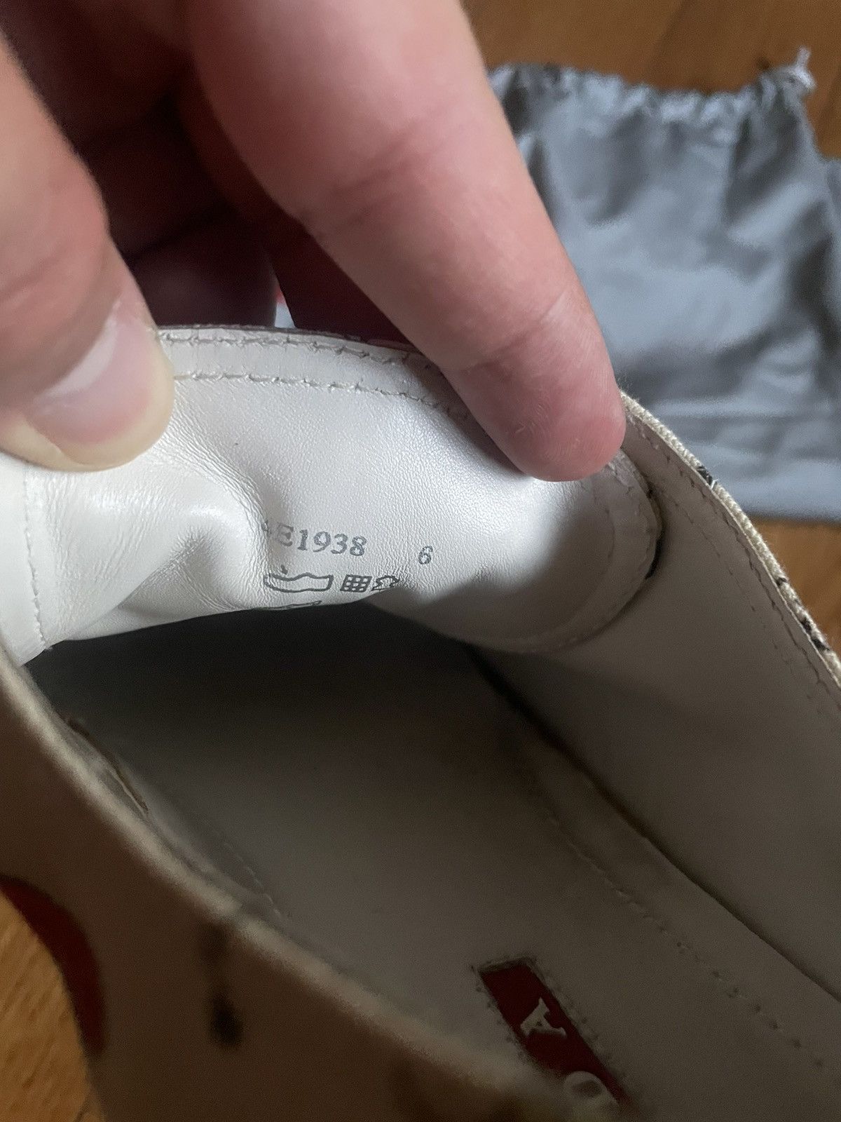 Prada MEN’S PRADA LOWTOP RUNWAY CHUCKS Size US 7 / EU 40 - 9 Thumbnail