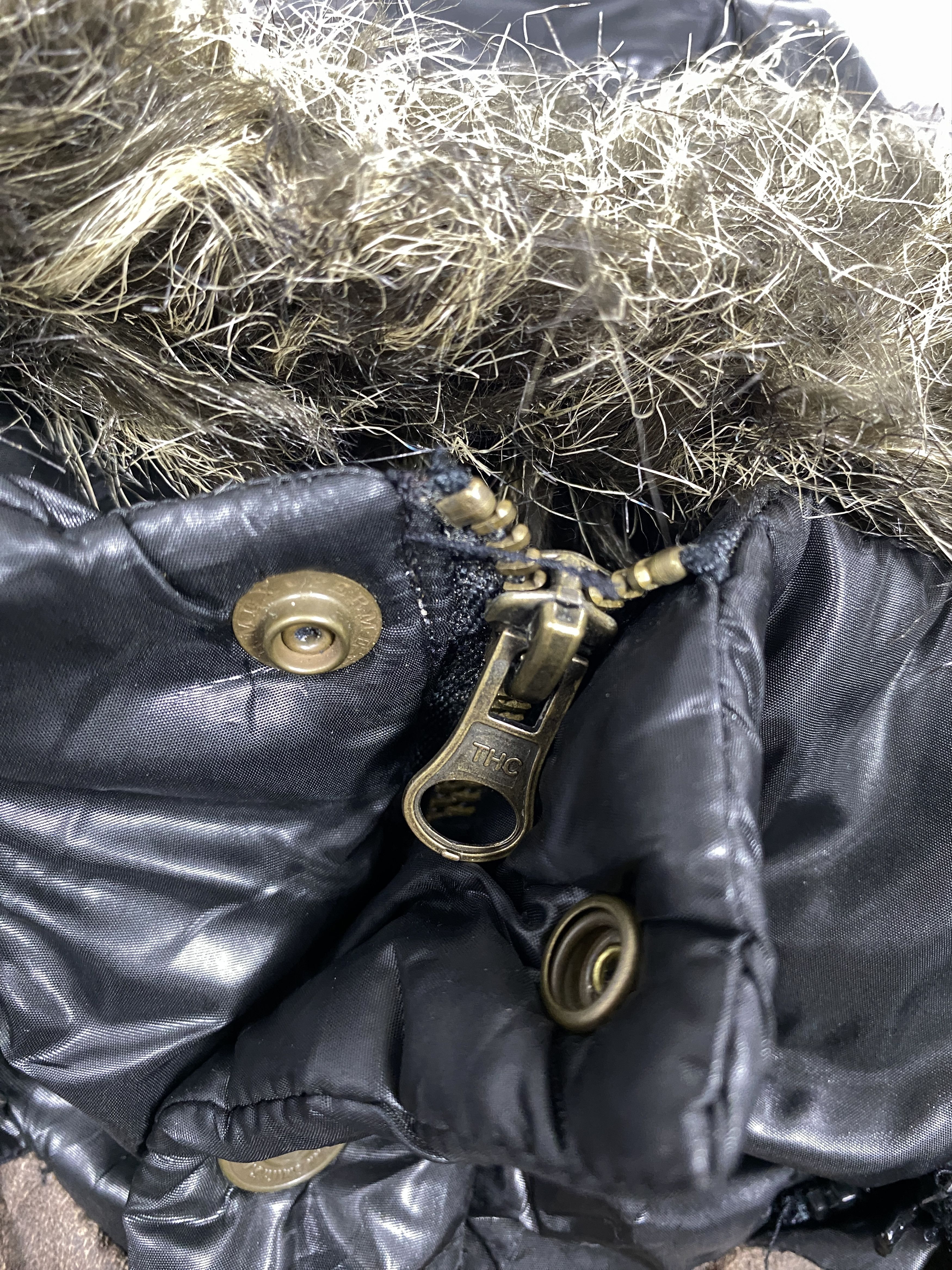 Smith's American Vintage Smiths American Sherpa Hoodie Puffer Down Jacket Size US L / EU 52-54 / 3 - 4 Thumbnail