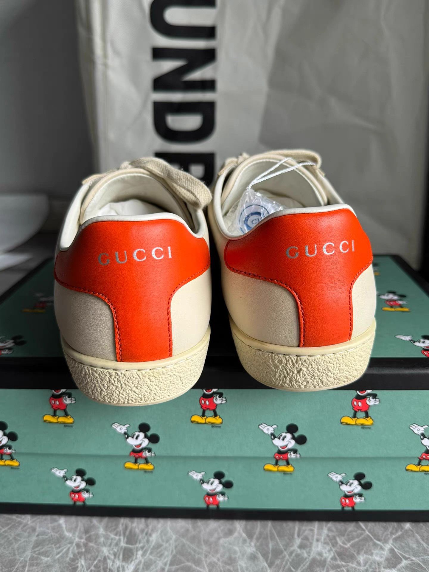 Gucci Gucci Ace Sneakers (Disney Collaboration) K6 Size US 7 / IT 37 - 4 Thumbnail