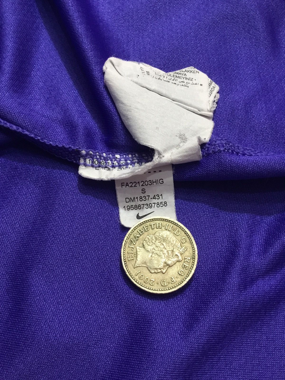 Nike Heung-min Son #7 Tottenham 2022/2023 Away Size US S / EU 44-46 / 1 - 7 Thumbnail