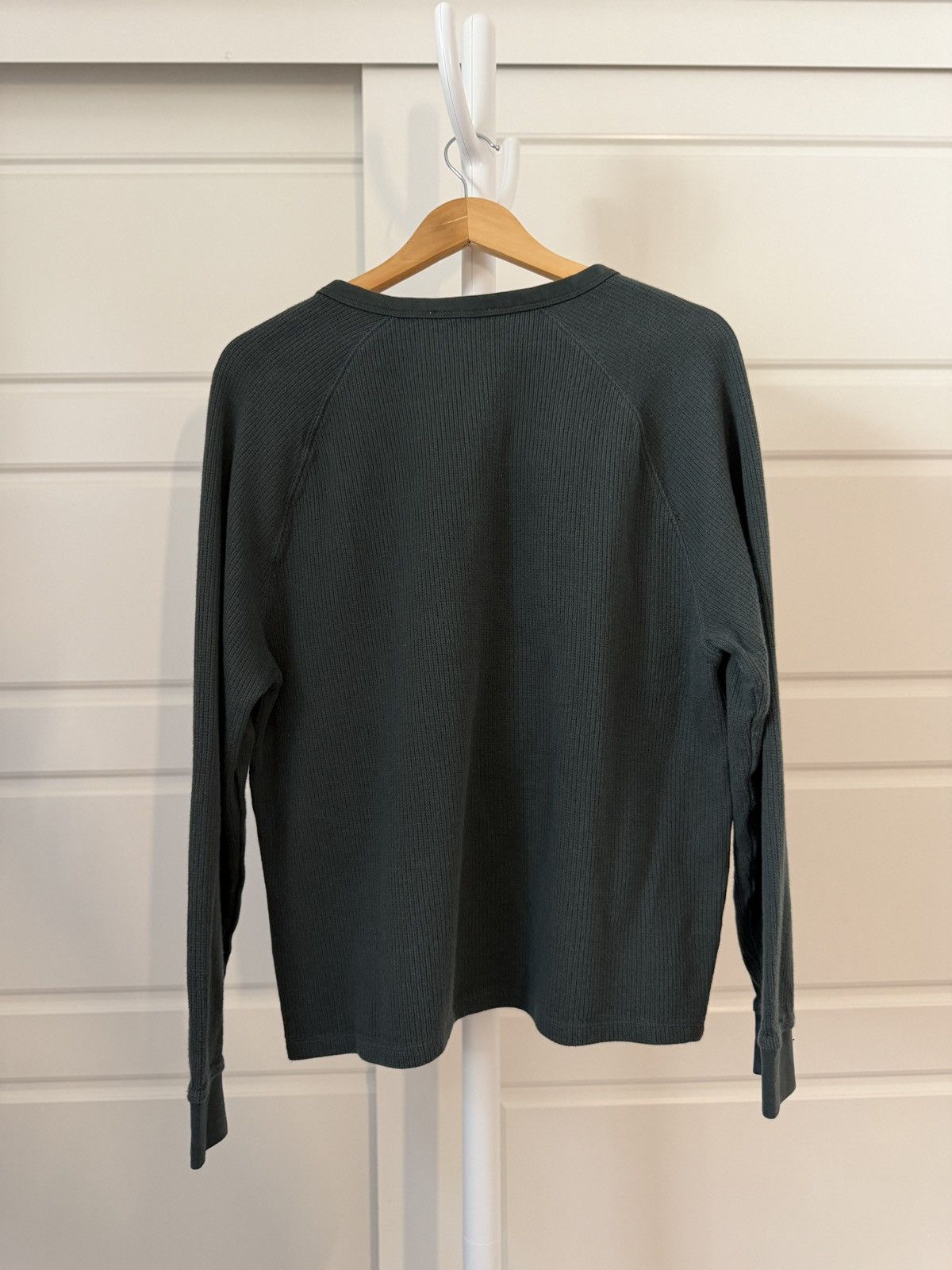 Zara Zara Green Thermal T-shirt Size US XL / EU 56 / 4 - 2 Thumbnail