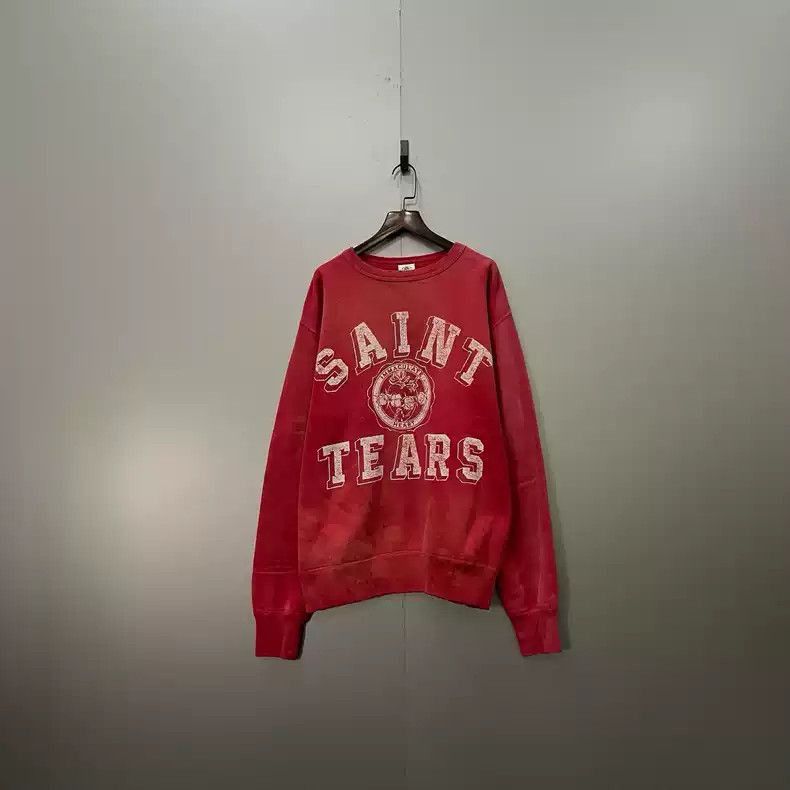 Saint Michael Saint Michael Saint Michael Letter printed logo sweater-25 Size US M / EU 48-50 / 2 - 1 Thumbnail
