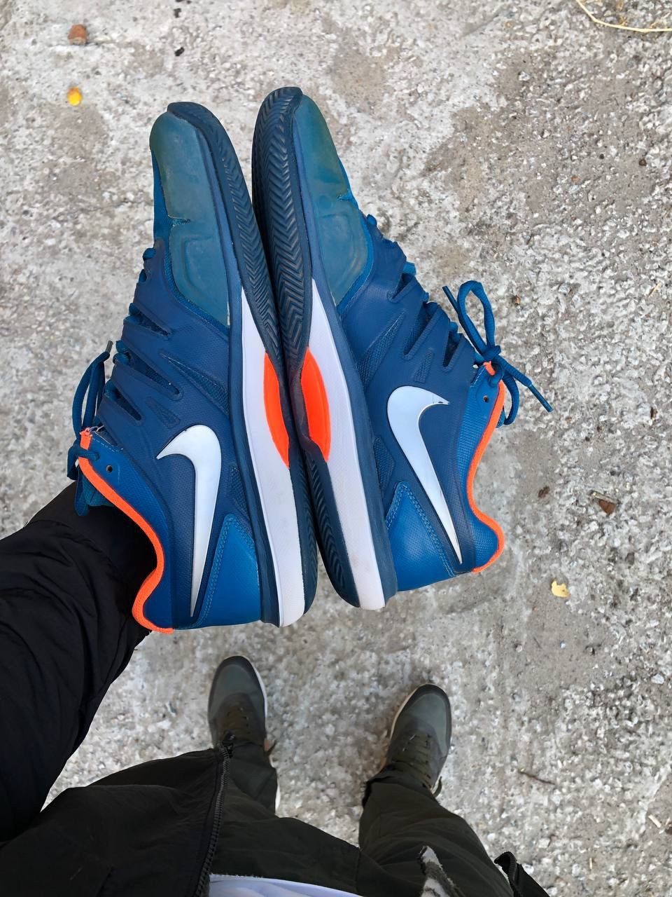 Nike × Vintage VERY RARE NIKR AIR ZOOM PRESTIGE CLAY RUNNING SNEAKERS Y2K Size US 11.5 / EU 44-45 - 8 Thumbnail