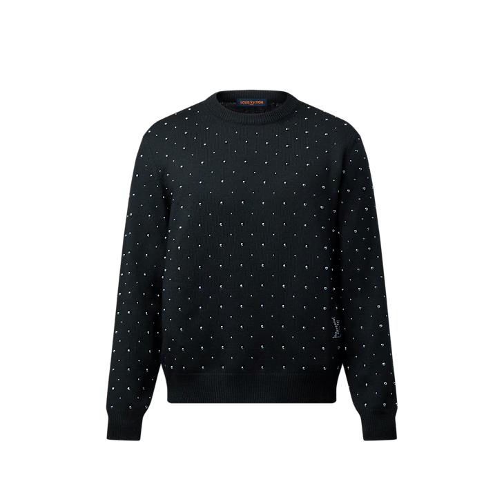 Louis Vuitton Embellished Crewneck Size US XL / EU 56 / 4 - 1 Thumbnail
