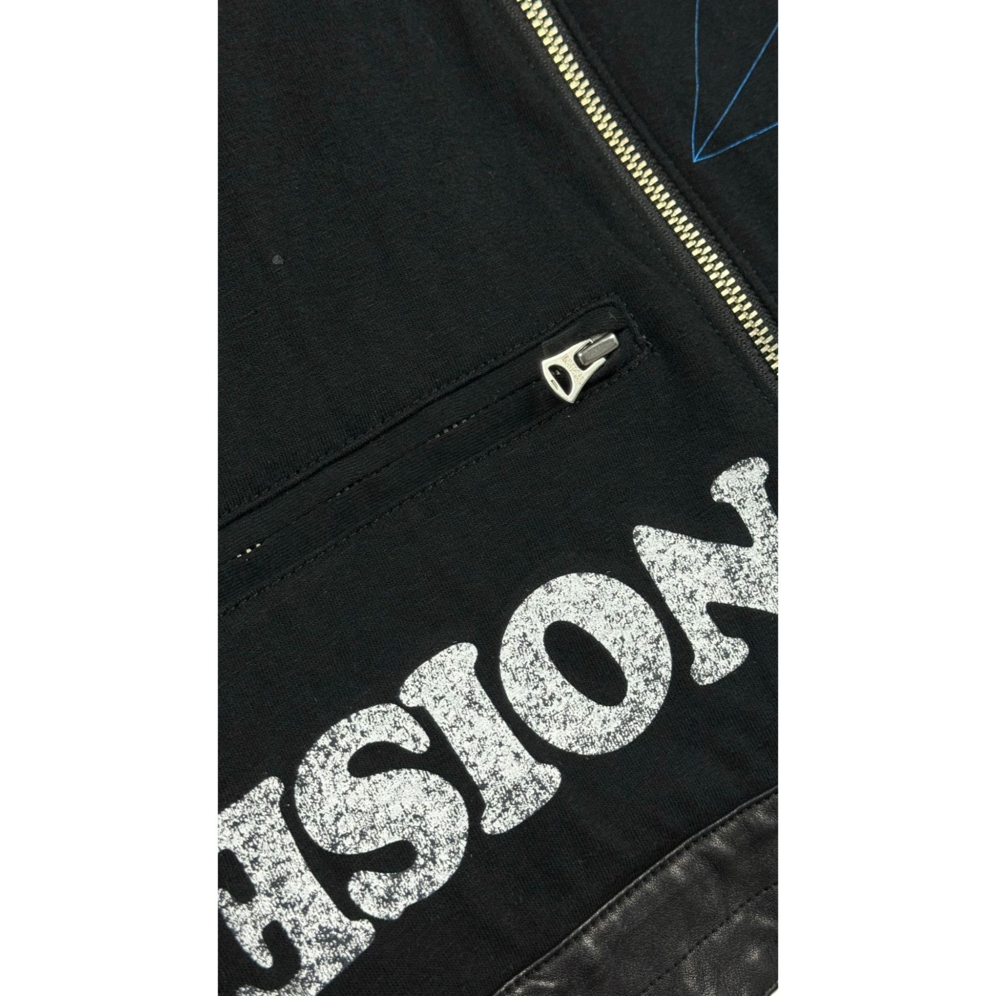Undercover ♚ Undercover Hybrid Leather Jacket ♚ Size US XL / EU 56 / 4 - 5 Thumbnail