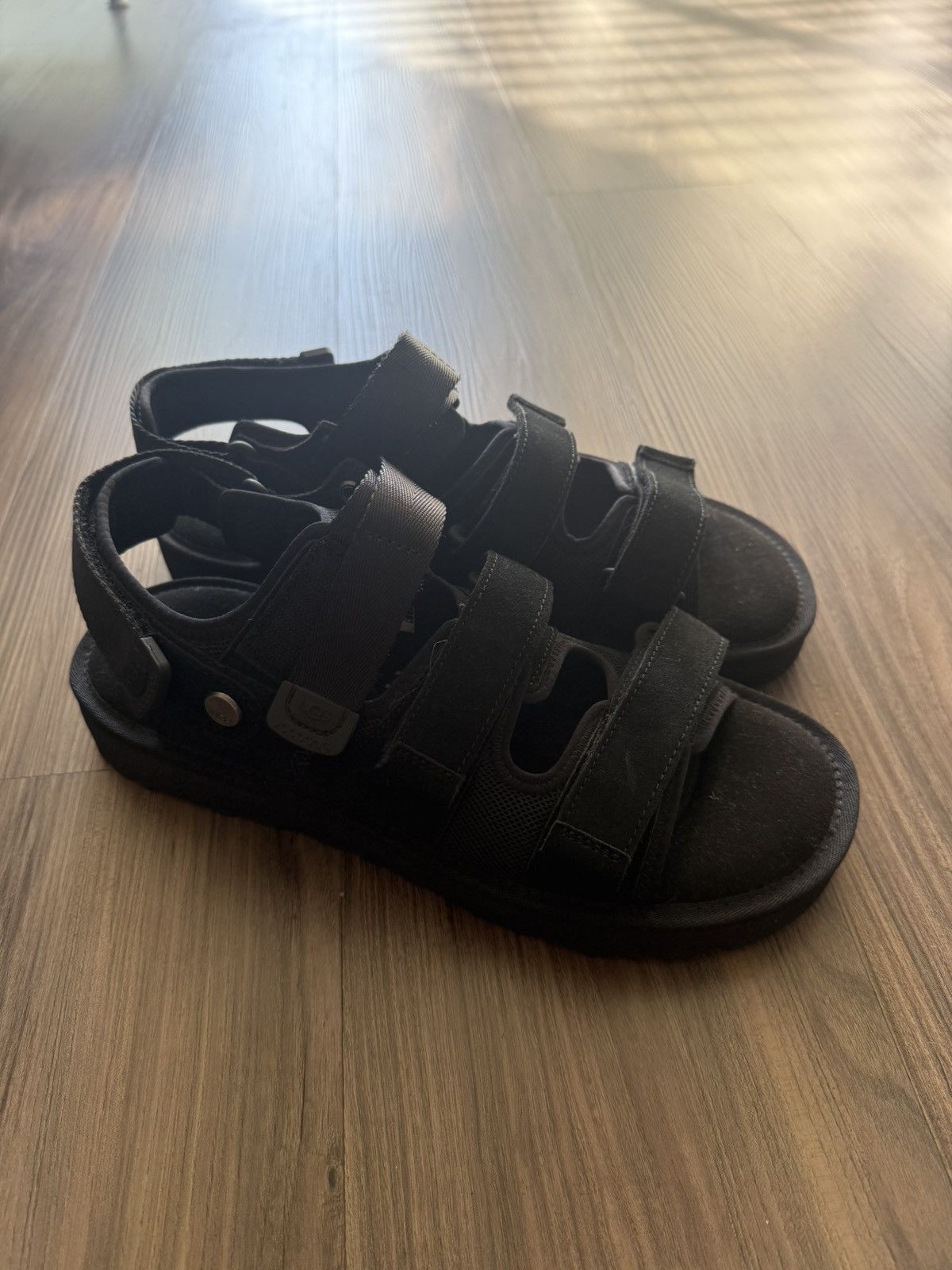 Ugg UGG Men’s Black Sport Sandals Size 11 (EU 44) Adjustable Size US 11 / EU 44 - 1 Thumbnail