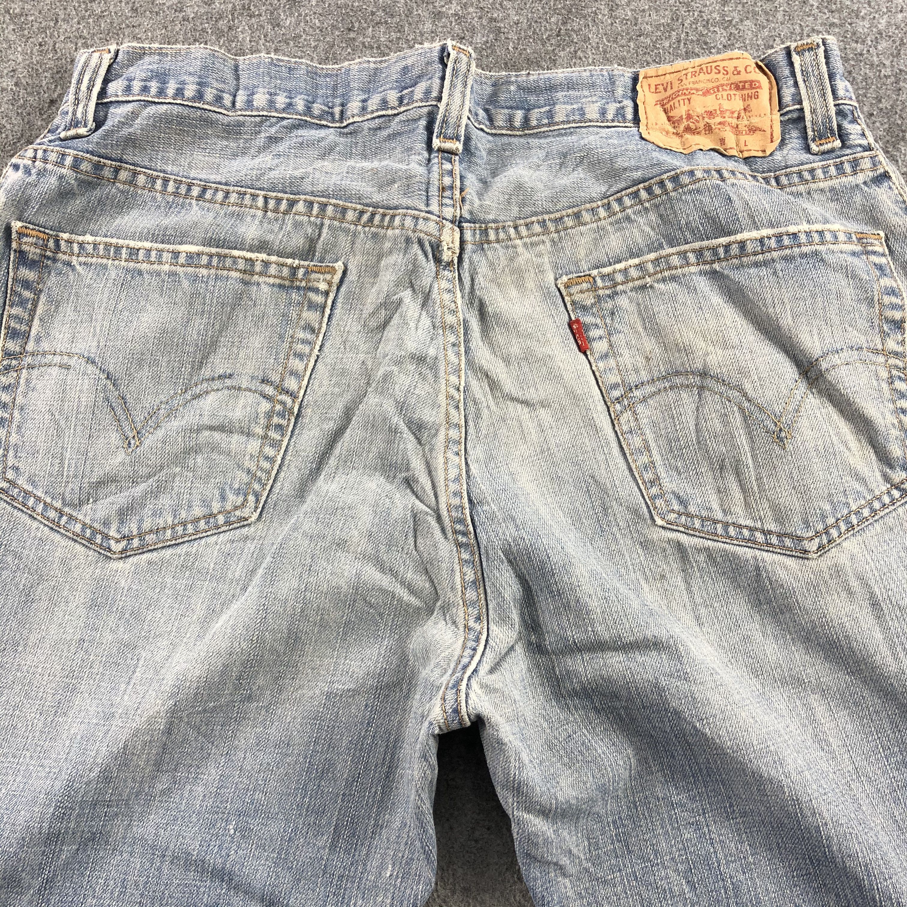 Levi's Vintage Blue Wash Levis 559 Jeans-J2433 Size US 35 - 4 Thumbnail