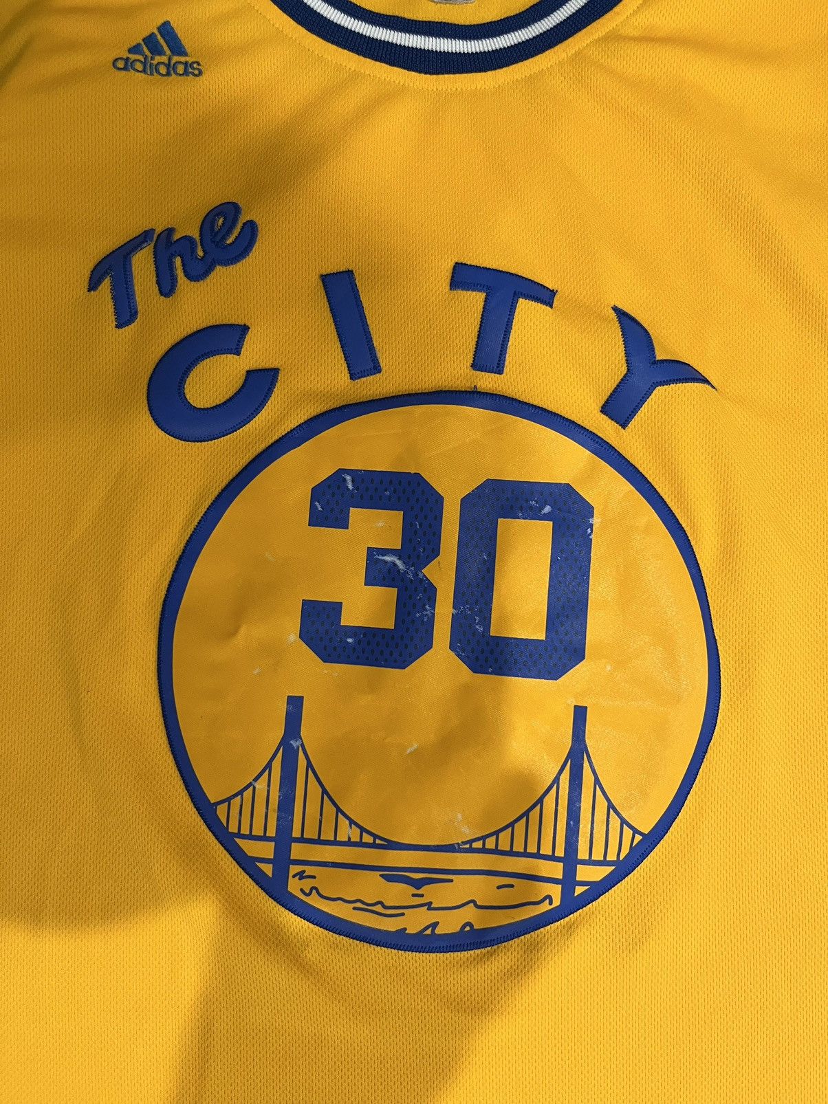 Adidas × NBA × Vintage Vintage Addias Stephen Curry Historical Warriors Jersey Size US L / EU 52-54 / 3 - 3 Thumbnail