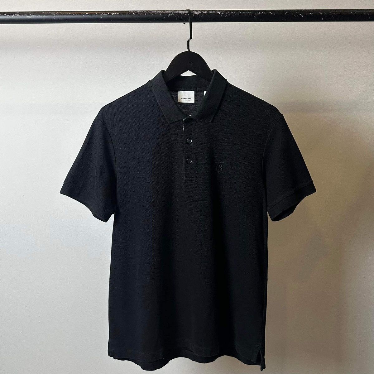 Burberry BURBERRY LOGO TB BLACK T SHIRT Size US M / EU 48-50 / 2 - 1 Thumbnail