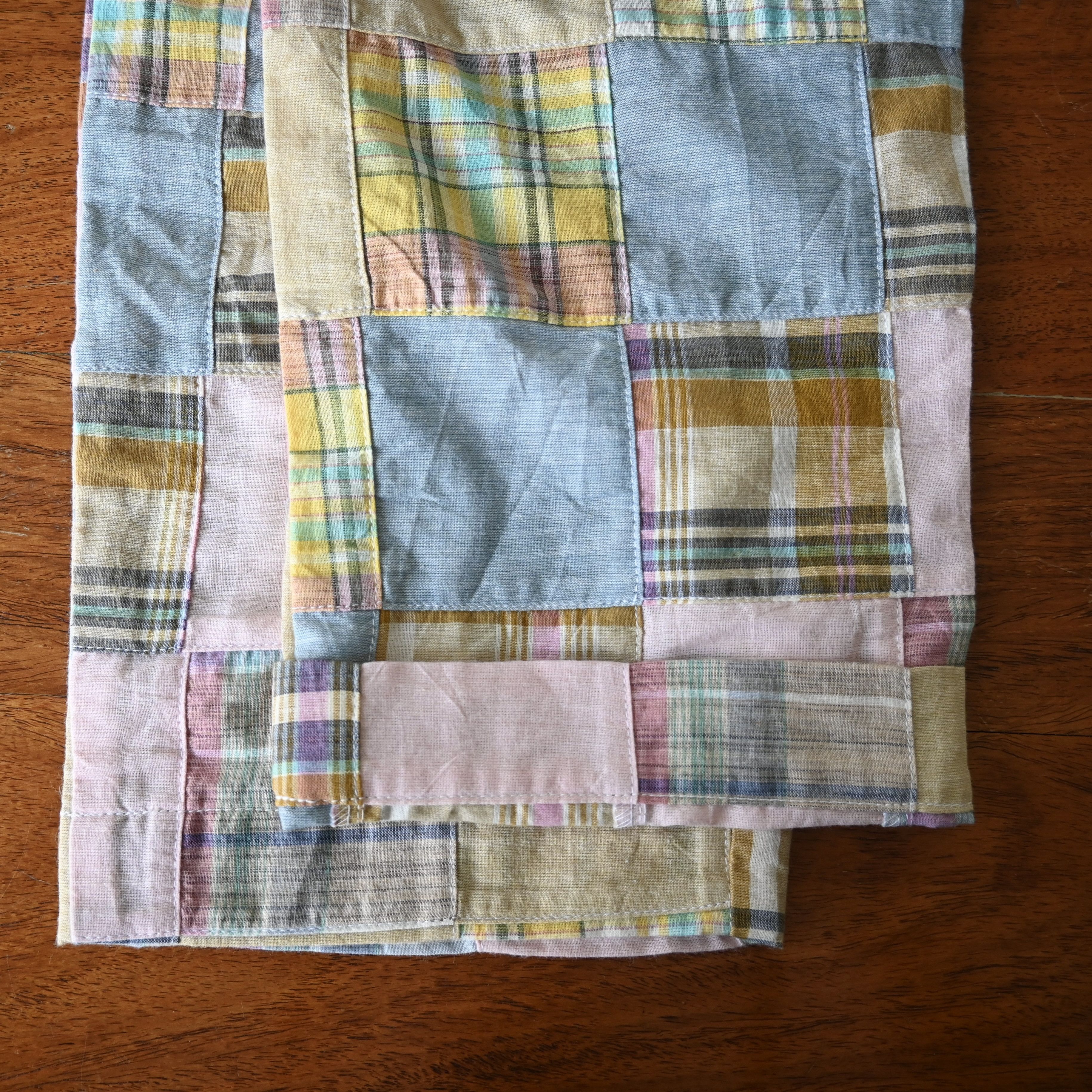 Japanese Brand UNUSED, Jackson Matisse India madras patchwork trousers Size US 33 - 15 Thumbnail