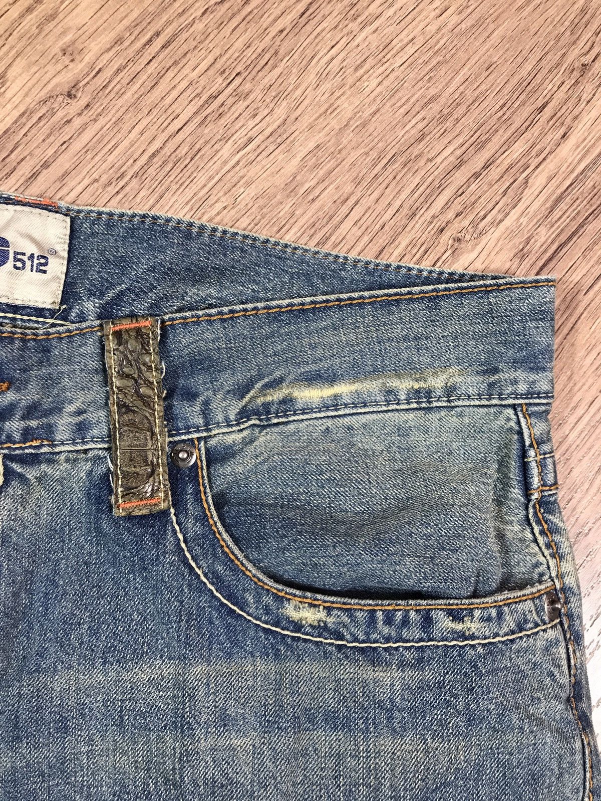 Japanese Brand RH 512 Distressed Jeans Vintage Size US 36 / EU 52 - 8 Thumbnail