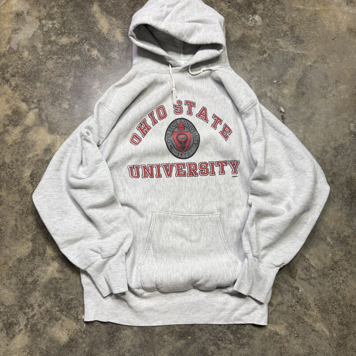 Champion vintage champion reverse weave ohio state pullover hoodie Size US XXL / EU 58 / 5 - 3 Thumbnail