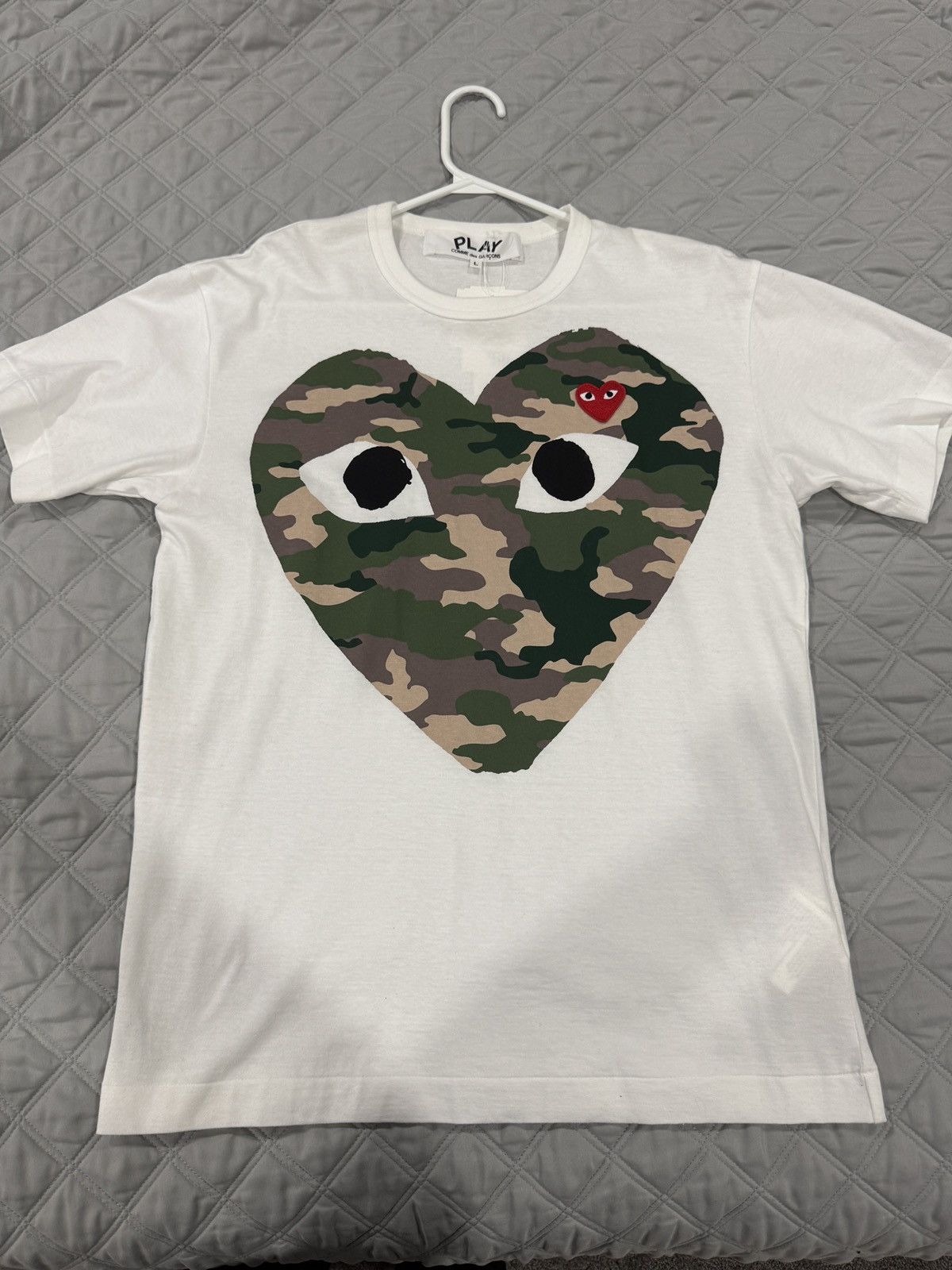 Comme Des Garçon White T-Shirt