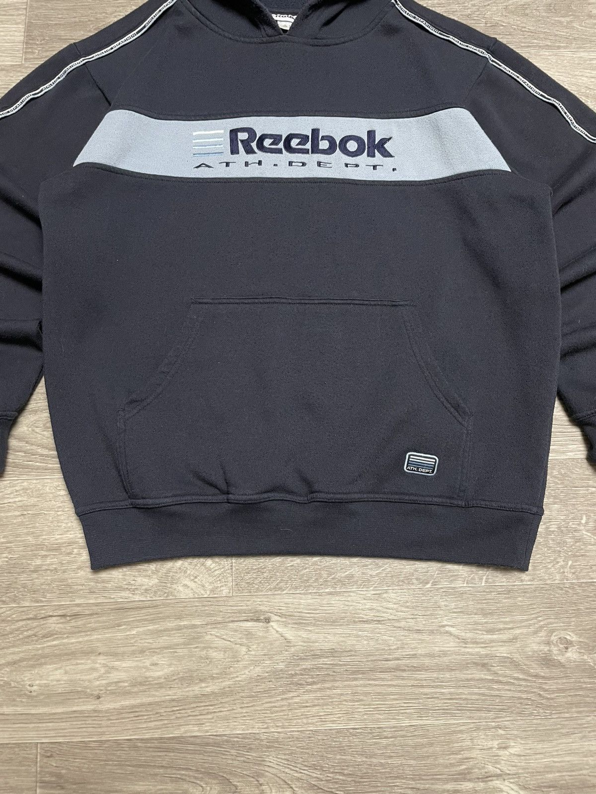 Reebok Vintage Reebok Athletic Dept. Hoodie 90s Size US S / EU 44-46 / 1 - 3 Thumbnail