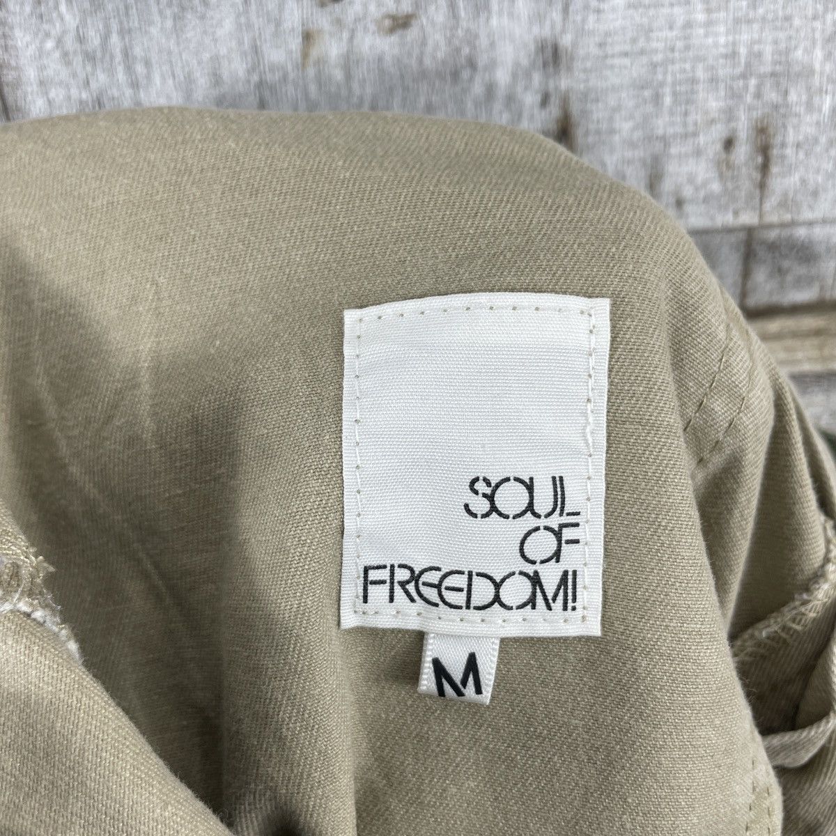 Vintage Japanese Brand Soul Of Freedom Zipper Cargo Pants