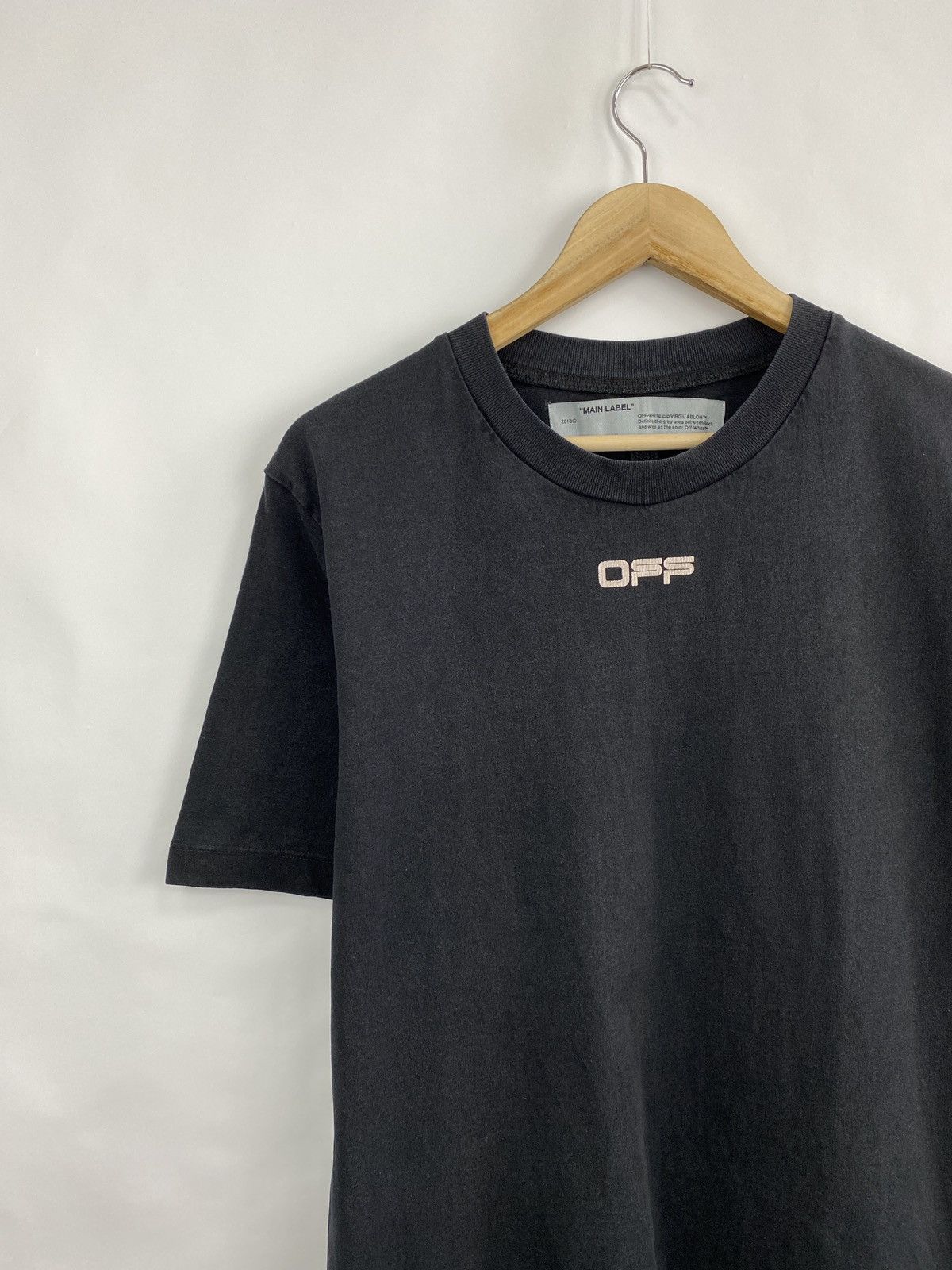 Off-White × Virgil Abloh Off White Airport Tape T-Shirt Y2K Rare Retro Hype Size US L / EU 52-54 / 3 - 6 Thumbnail
