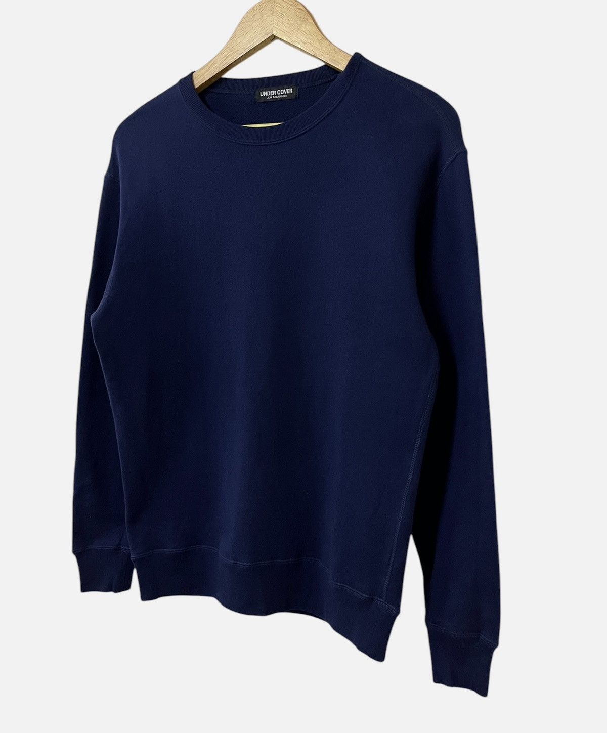 Undercover UNDERCOVER JUN TAKAHASHI SOLID BLUE JAPANESE SWEATSHIRT Size US S / EU 44-46 / 1 - 4 Thumbnail