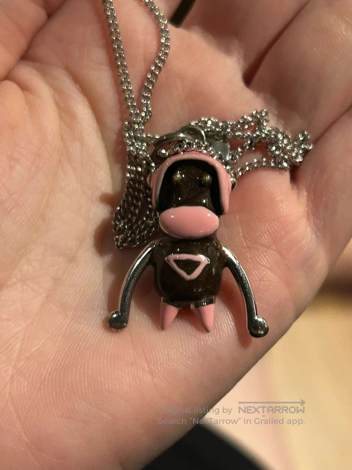 Prada Prada Monkey Pendant Long Necklace. Size ONE SIZE - 6 Thumbnail