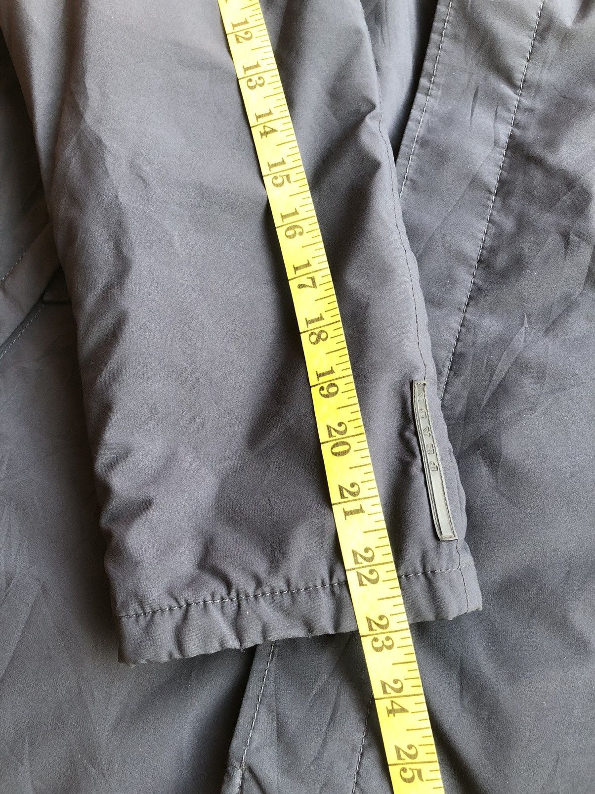 Prada Tg. 44 Prada Opti Nylon Puffer Trench Coat Jacket Size US S / EU 44-46 / 1 - 22 Thumbnail