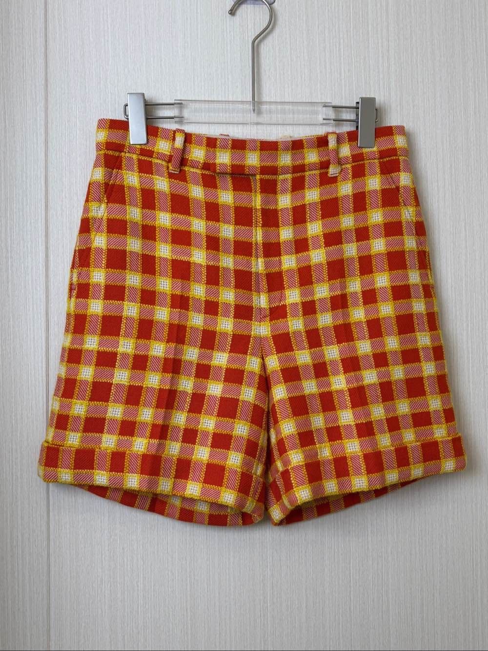 Gucci Gucci Plaid Wool Shorts Size 42 Size 28" / US 6 / IT 42 - 1 Thumbnail