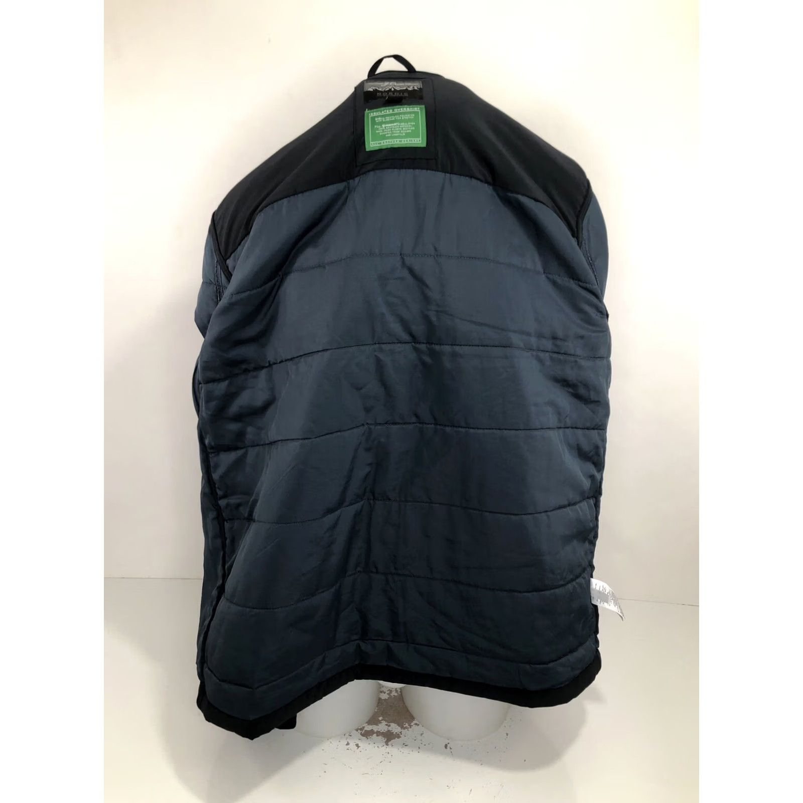 J.Crew J. CREW NORDIC Insulated PRIMALOFT Lg Quilted Overshirt Jacket Blue Men Size US L / EU 52-54 / 3 - 4 Thumbnail