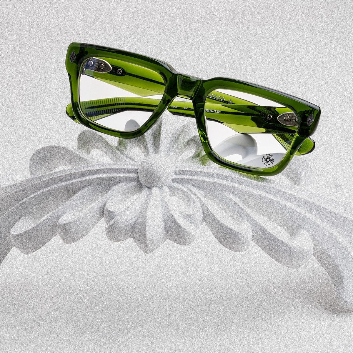 Chrome Hearts CHROME HEARTS GNARLIN DARK OLIVE GLASSES Size ONE SIZE - 6 Thumbnail