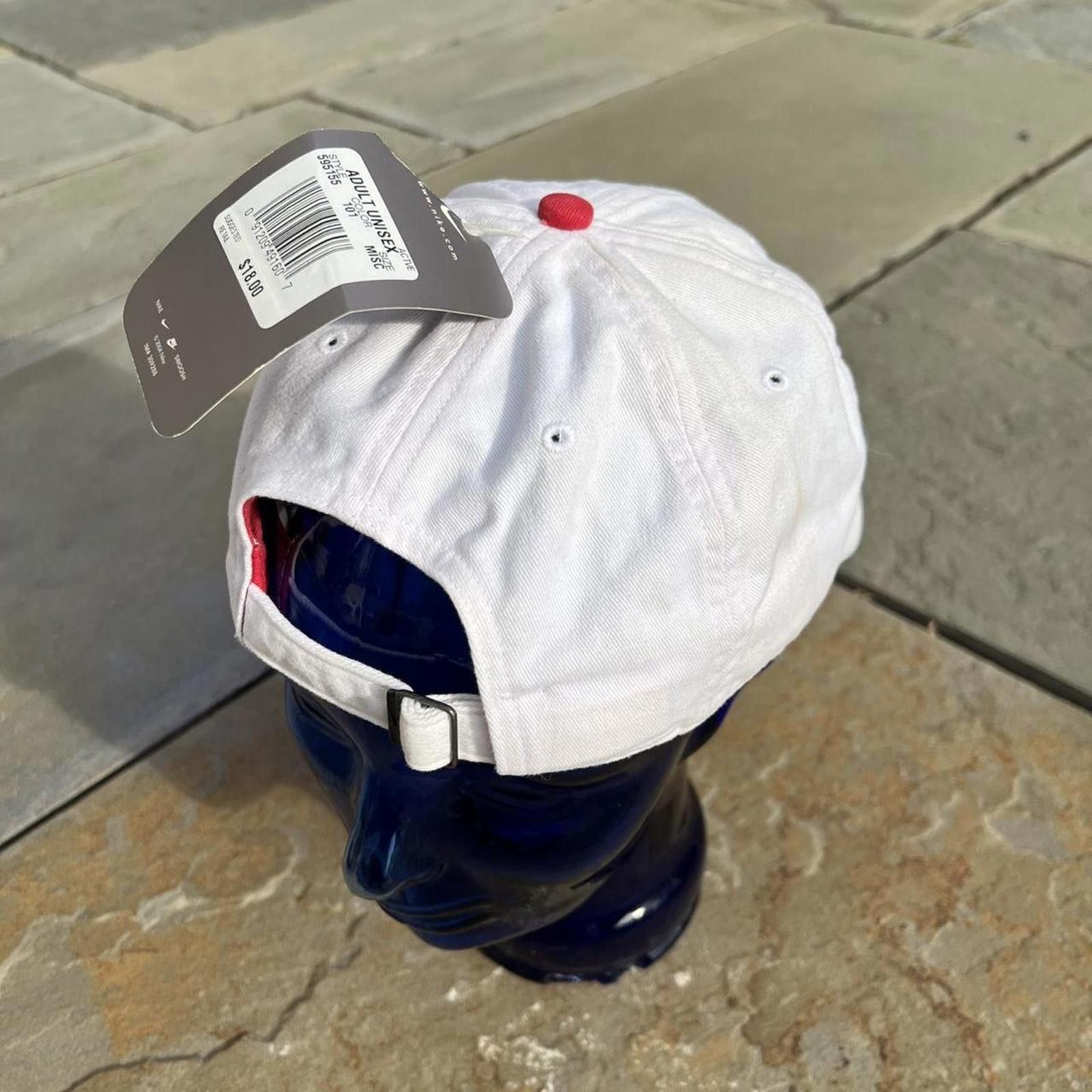 Nike Deadstock NWT Y2K Nike Soccer Strapback Hat Size ONE SIZE - 7 Thumbnail