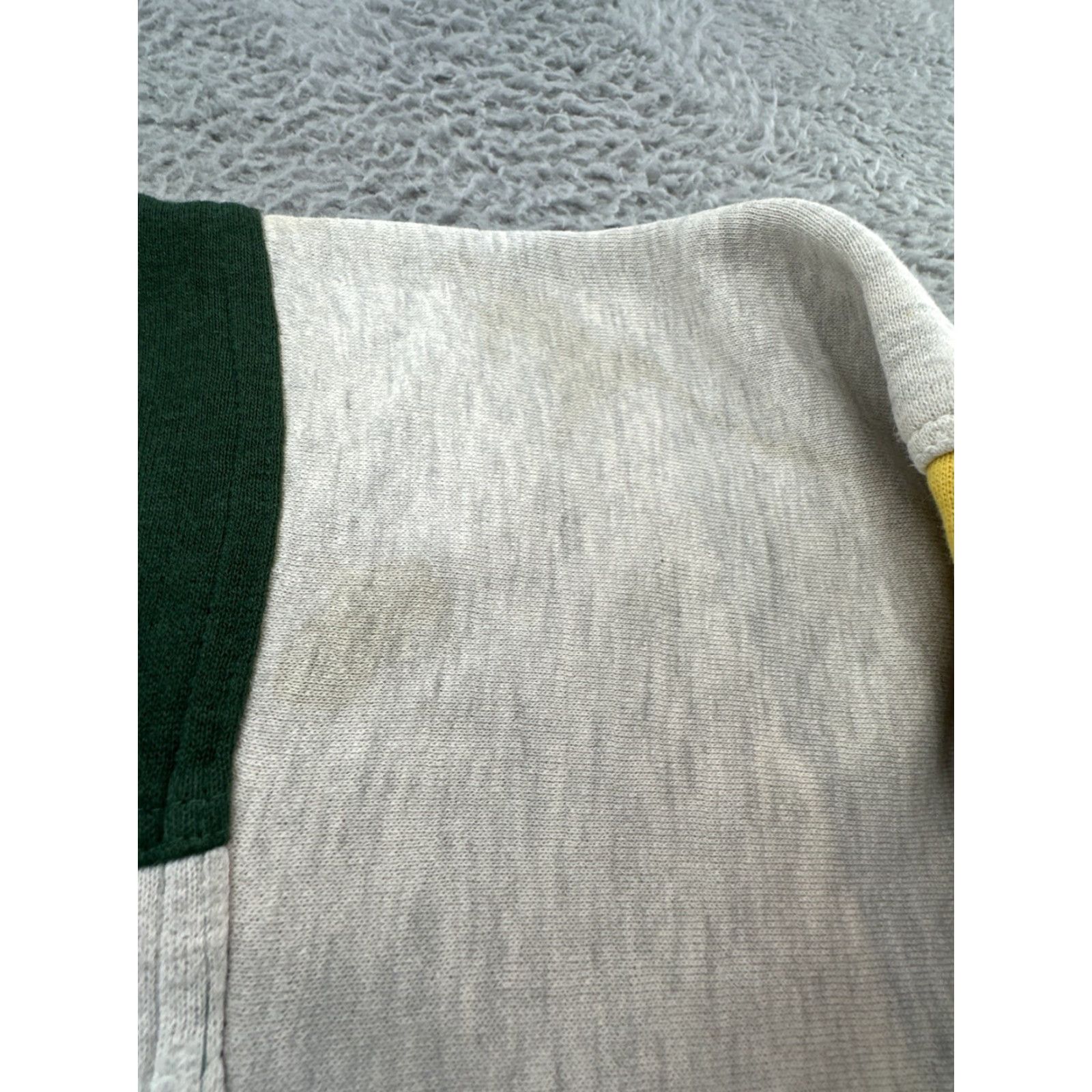 Logo 7 VINTAGE Logo 7 Sweatshirt Green Bay Packers Logo 7 Crew Neck Long Sleeve Men L Green Graphic Print Pullover Sports Football Fall Winter Spring Mens Size US L / EU 52-54 / 3 - 7 Thumbnail