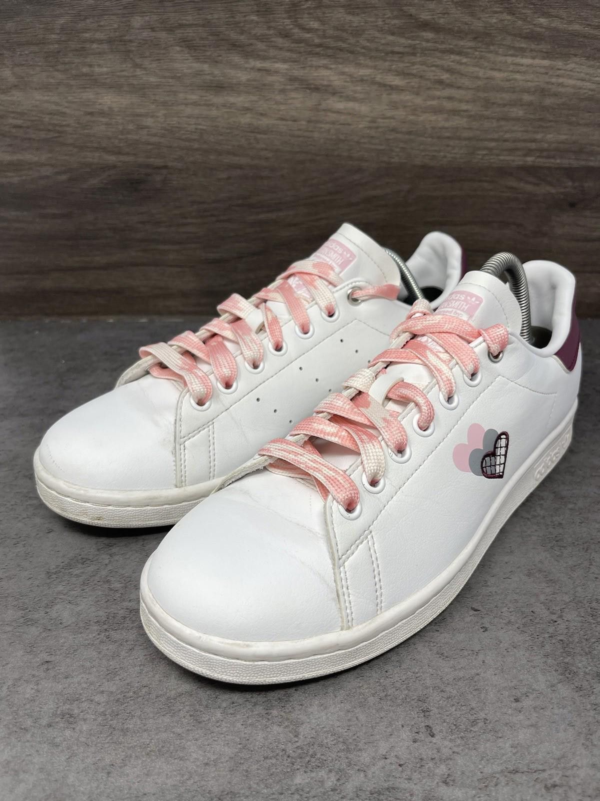 Adidas Adidas Stan Smith Shoes Womens Size 9 Hearts White Victory Size US 9 / IT 39 - 2 Thumbnail