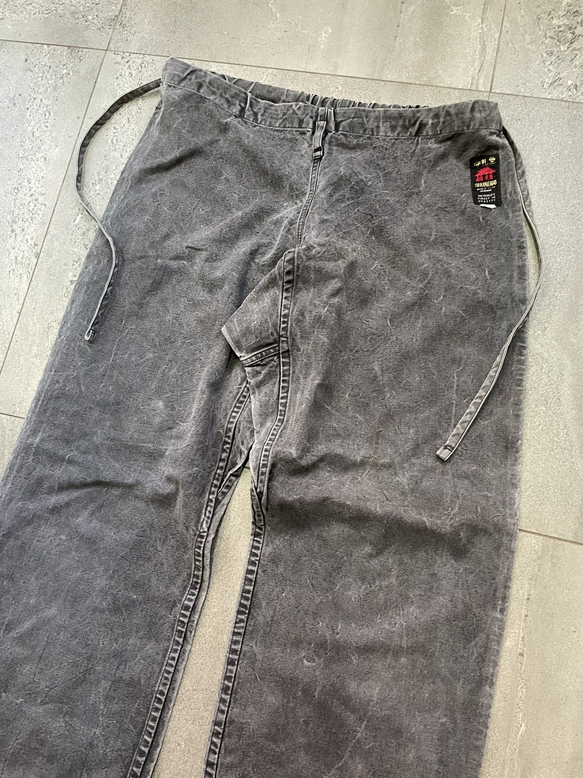Japanese Brand × Vintage VINTAGE OKINAWA MADE IN JAPAN PANTS shureido training pants Size US 34 / EU 50 - 3 Thumbnail