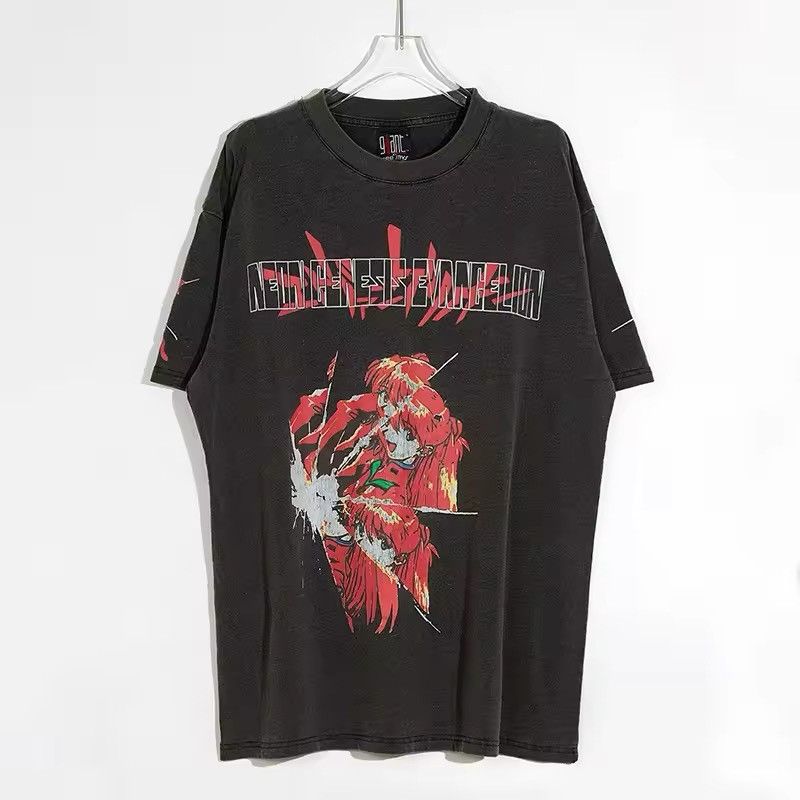 Japanese Brand × Vintage Anime Graphic Printed Cotton Tshirt Size US S / EU 44-46 / 1 - 1 Thumbnail