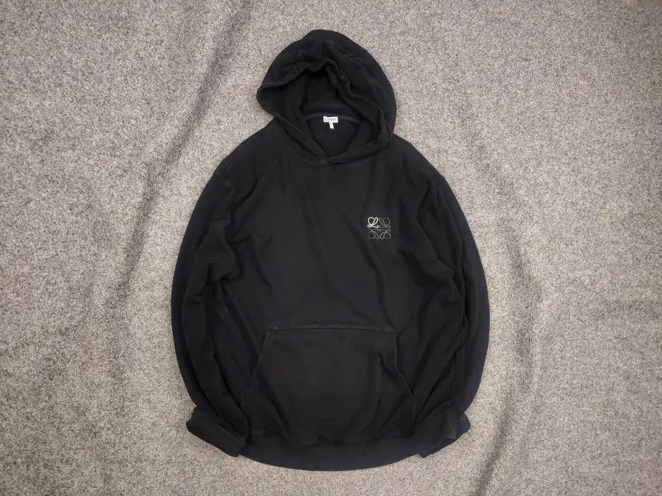 Loewe Loewe mini classic logo black oversized authentic hoodie Size US XL / EU 56 / 4 - 1 Thumbnail