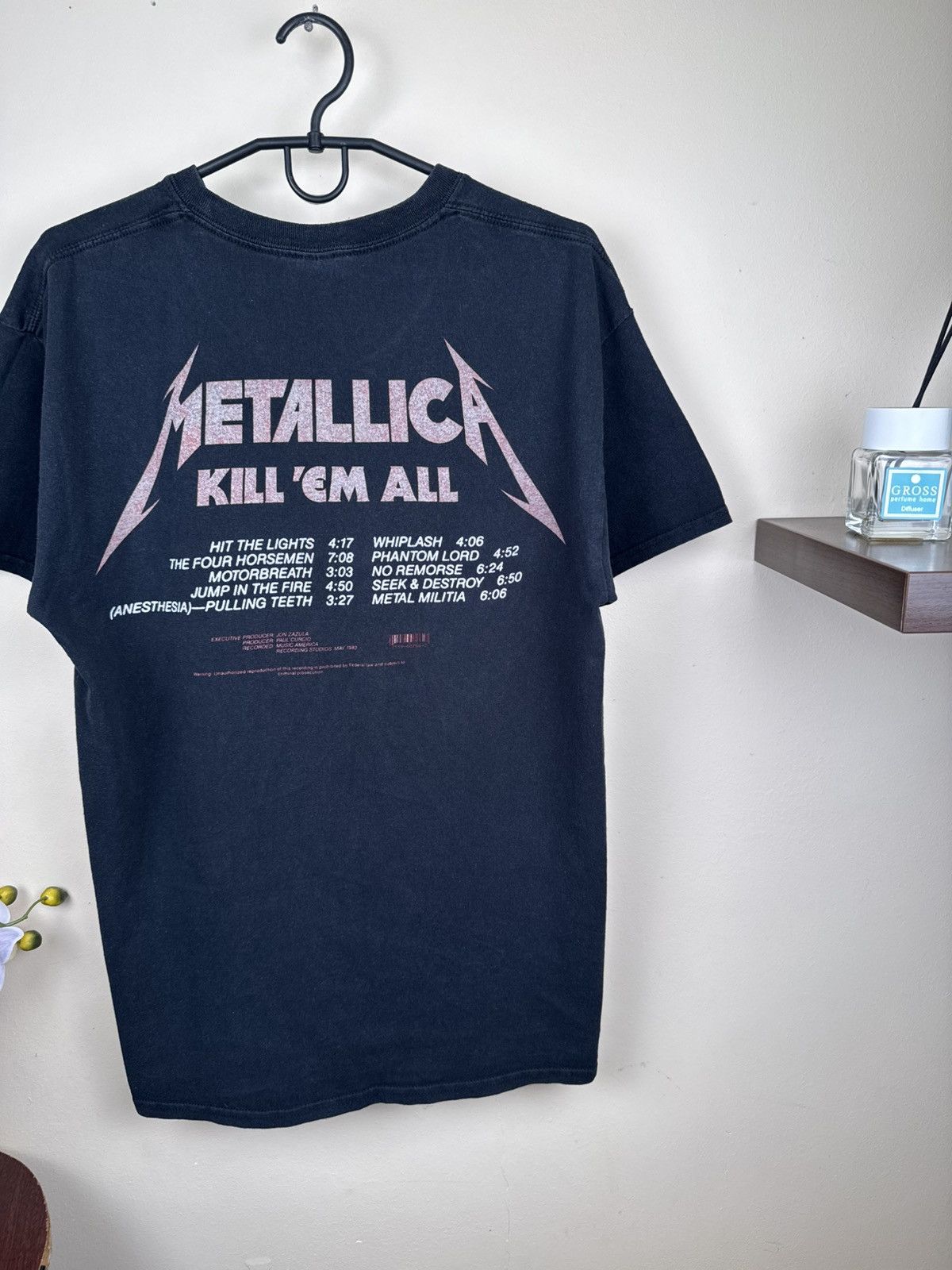 Metallica Vintage Metallica T shirt Kill Em All 2017 Rock Band Black L Size US L / EU 52-54 / 3 - 15 Thumbnail
