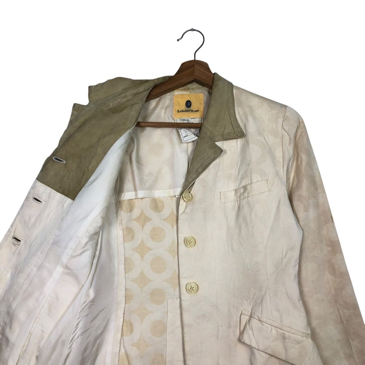 Japanese Brand 🔥VINTAGE COATS QUILTED LA GAZZETTA 1987 MADE IN JAPAN Size M / US 6-8 / IT 42-44 - 14 Thumbnail