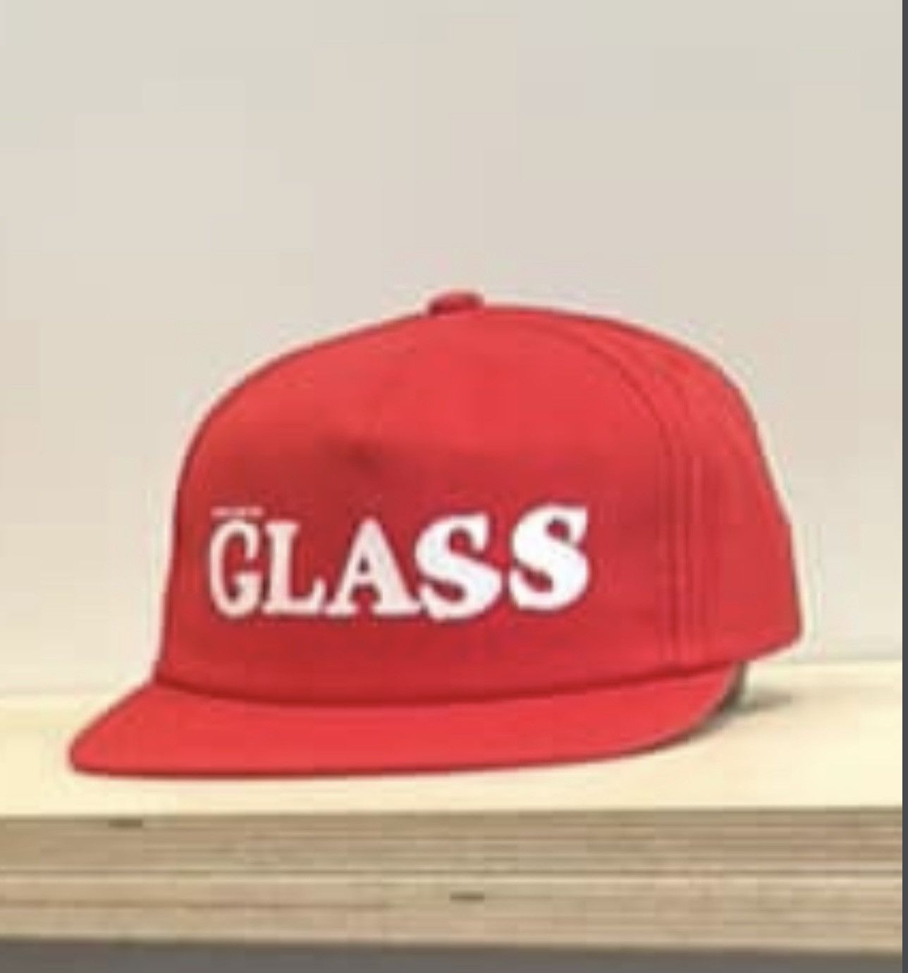 Tyler, The Creator GOLF WANG GLASS HAT 赤 Tyler, the Creator DON'T TAP THE GLASS x Golf Wang Drop