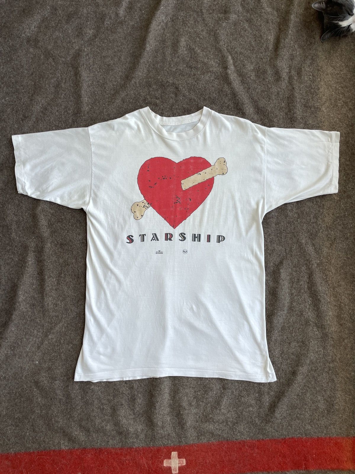Band Tees Starship Vintage Band T-Shirt Size US L / EU 52-54 / 3 - 1 Thumbnail