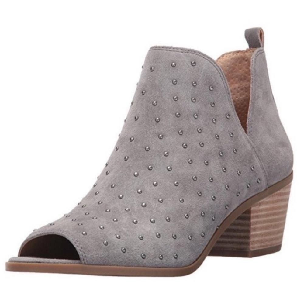 Lucky Brand Lucky Brand l Barlenna Leather Studded Open Toe Bootie 6.5 Size US 6.5 / IT 36.5 - 9 Thumbnail