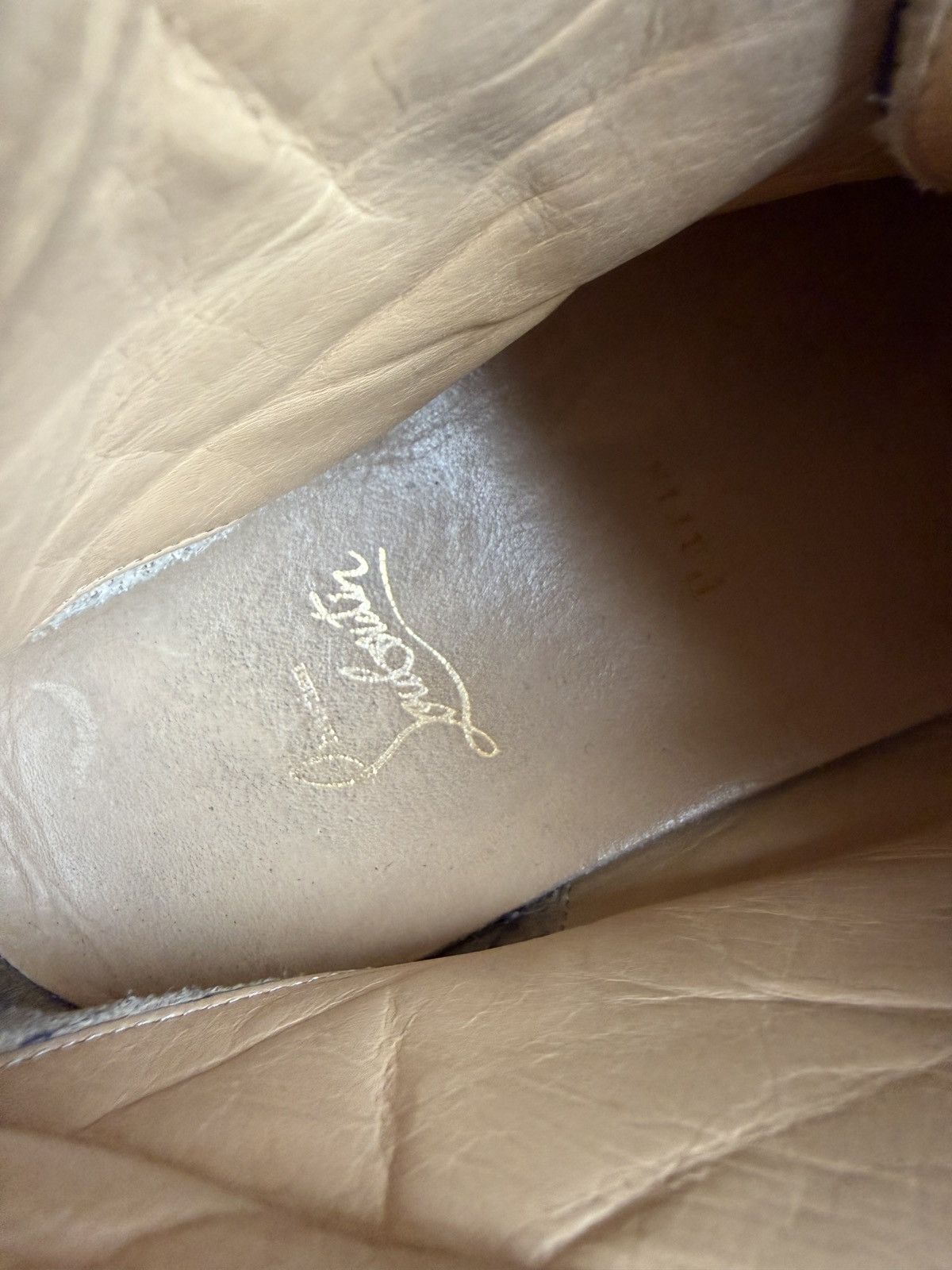 Christian Louboutin Suede nono strap flats sneaker Size US 9 / EU 42 - 16 Thumbnail
