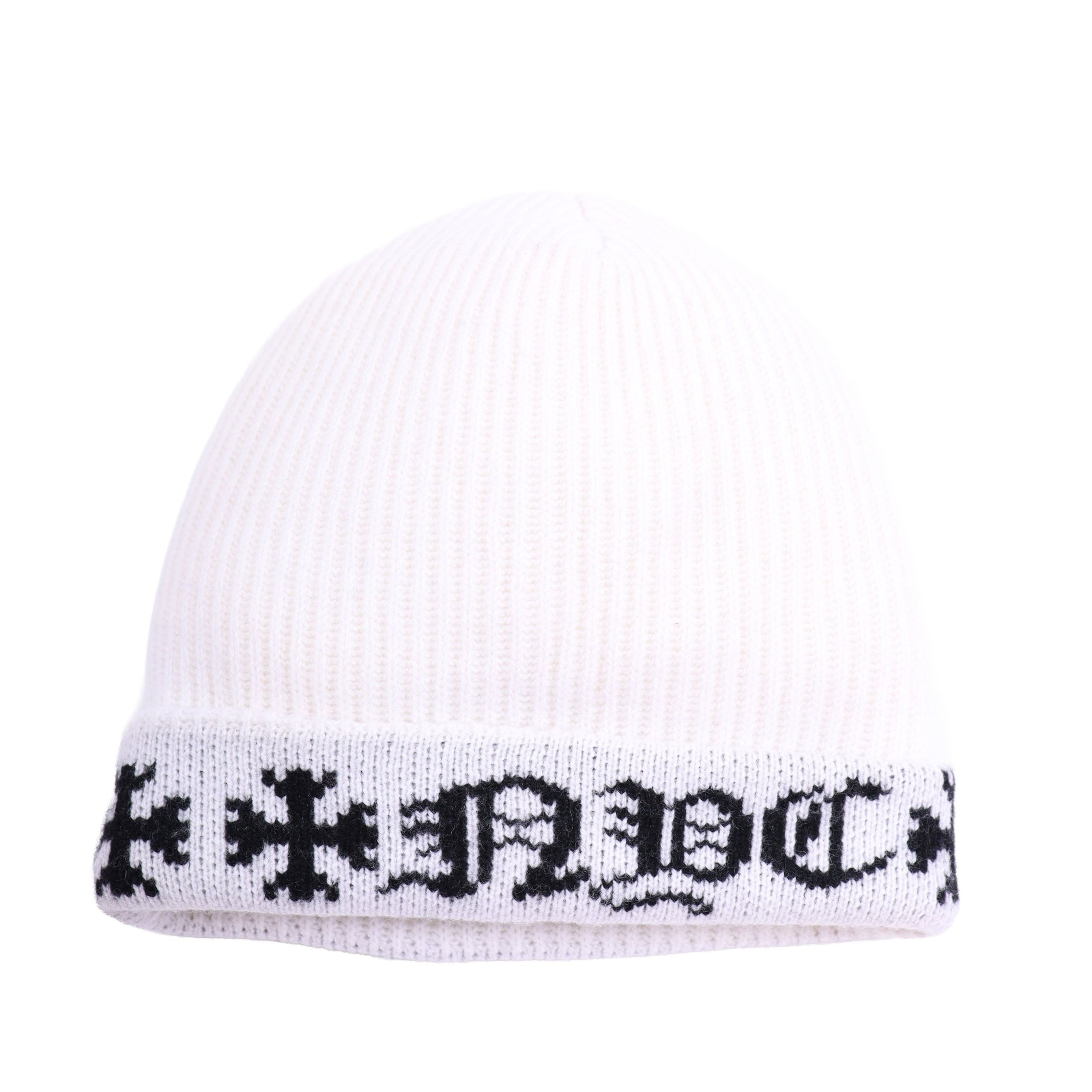 Chrome Hearts CHROME HEARTS BIG DADDY BEANIE NYC WHITE Size ONE SIZE - 2 Thumbnail
