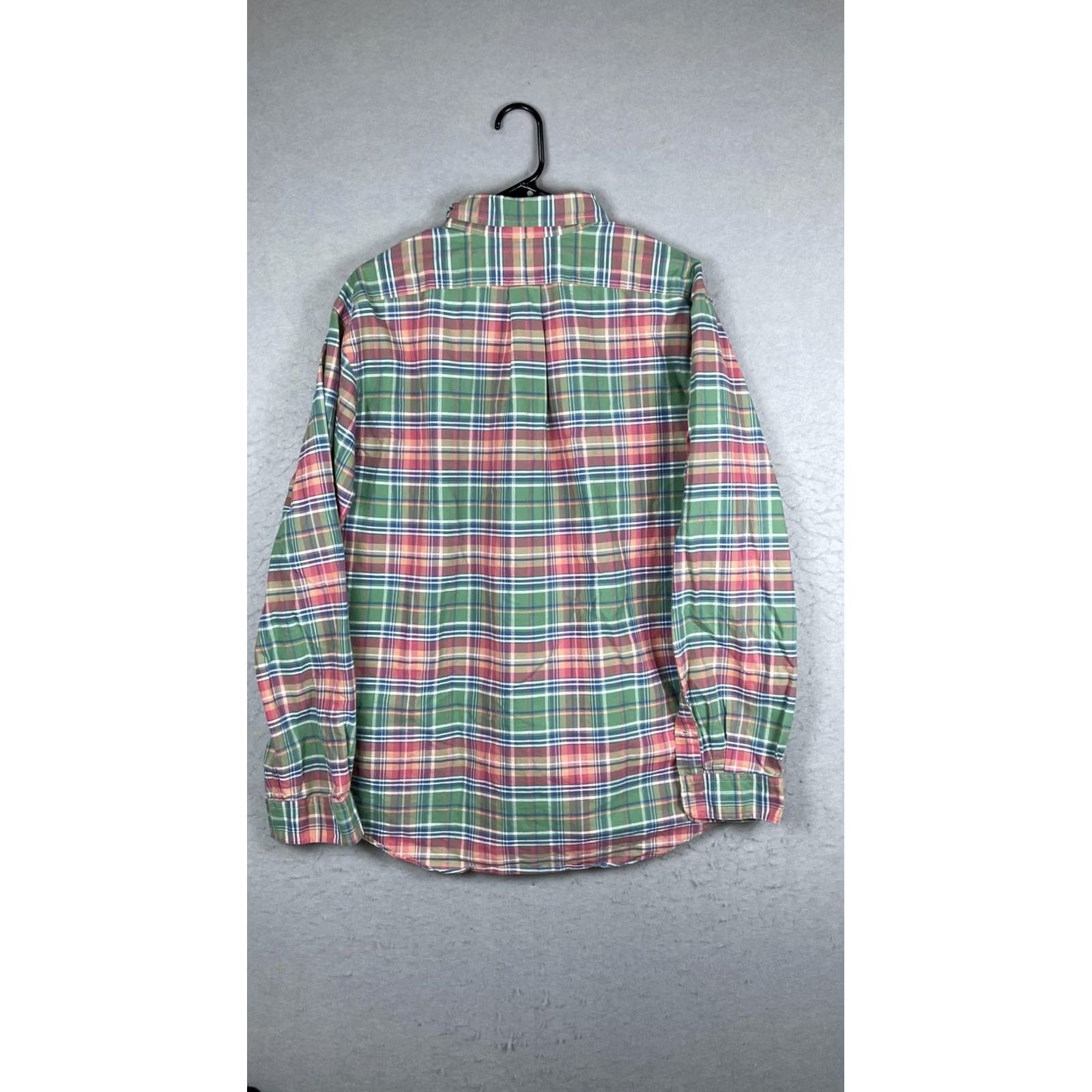 Ralph Lauren Ralph Lauren Shirt Mens XL Green Red Plaid Custom Fit Button Down Casual Size US XL / EU 56 / 4 - 6 Thumbnail