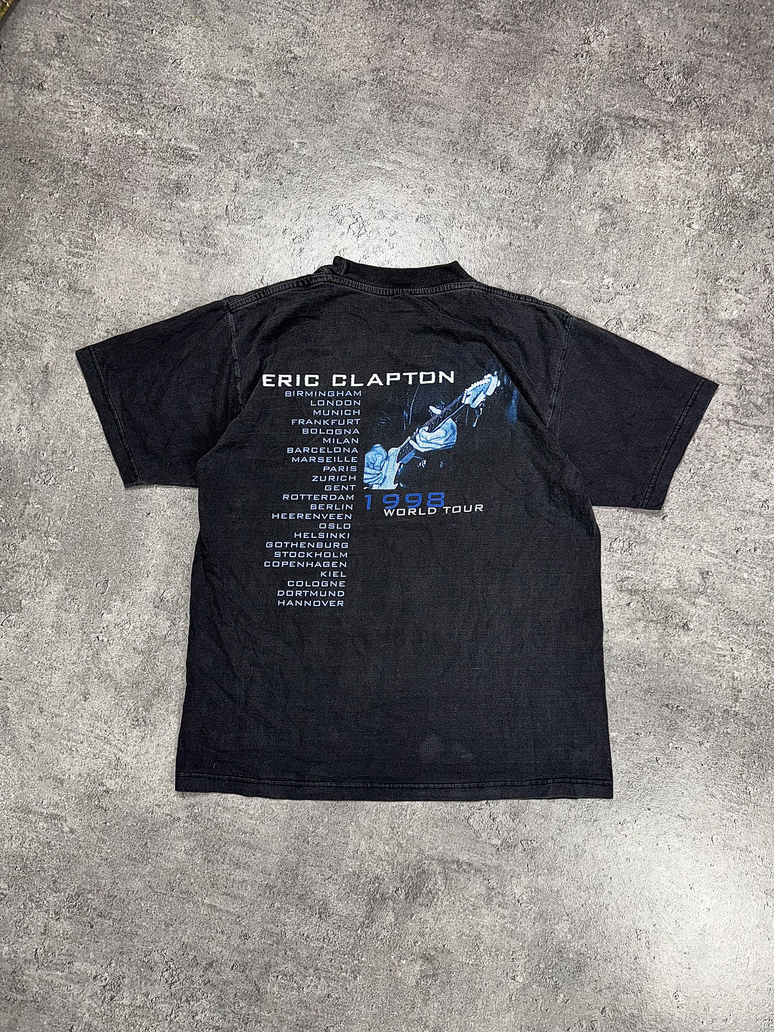 Vintage Eric Clapton 90s vintage boxy swag tee Size US L / EU 52-54 / 3 - 2 Thumbnail