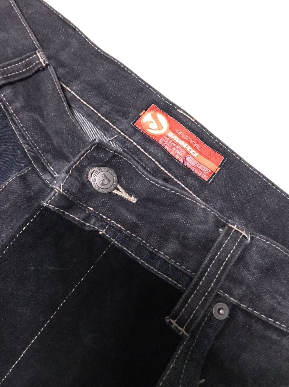 Japanese Brand RARE🔥🔥 Mallgoth Davoucci Patchwork Skate Baggy Jeans Size US 38 / EU 54 - 4 Thumbnail