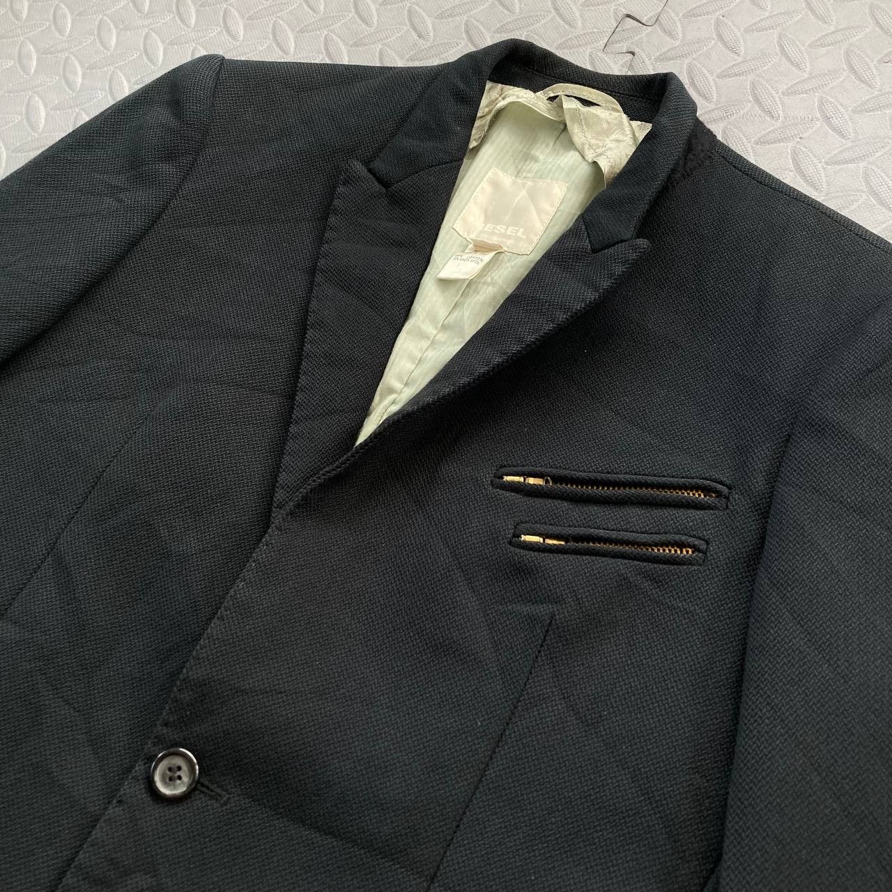 Diesel Diesel – Embroidered Slim Blazer Size US M / EU 48-50 / 2 - 5 Thumbnail