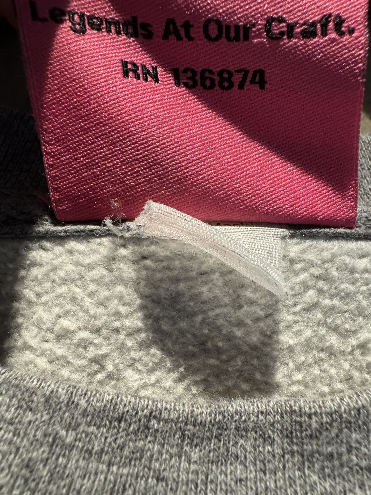 Pink Dolphin Pink Dolphin Logo Crewneck Dark Grey / Beige Size US M / EU 48-50 / 2 - 5 Thumbnail