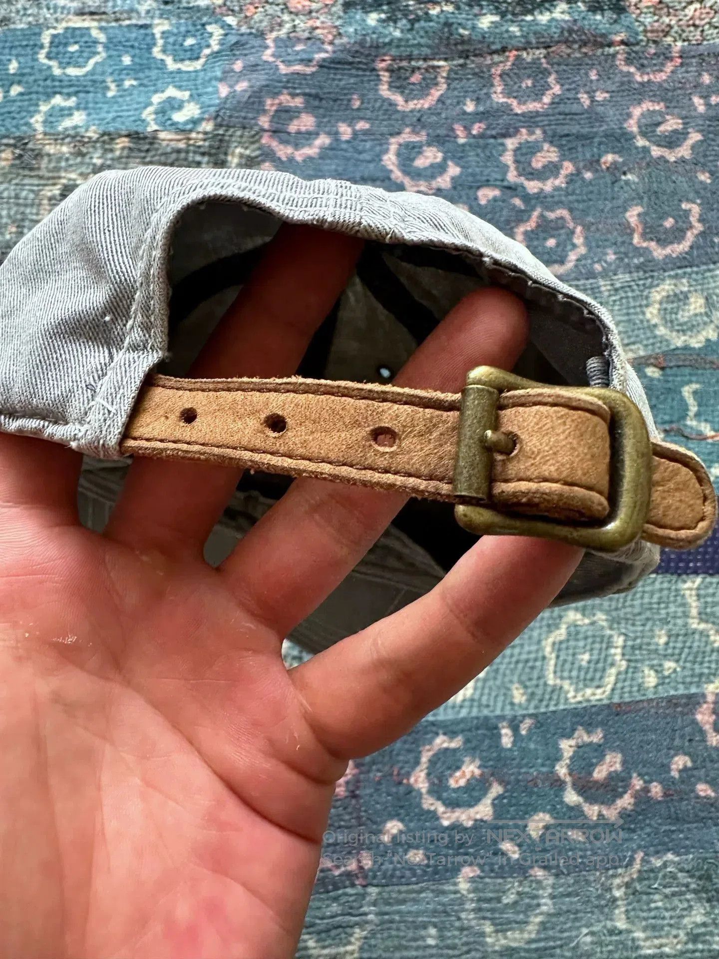 RRL Ralph Lauren vintage washed trucker baseball cap. Size ONE SIZE - 4 Thumbnail