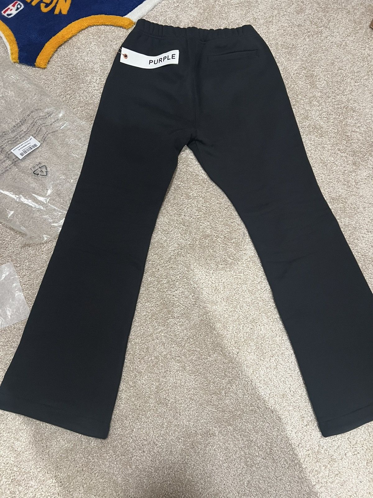 Purple Brand Purple Brand Black Crystal Gothic P Sweatpants - M Size US 32 / EU 48 - 6 Thumbnail
