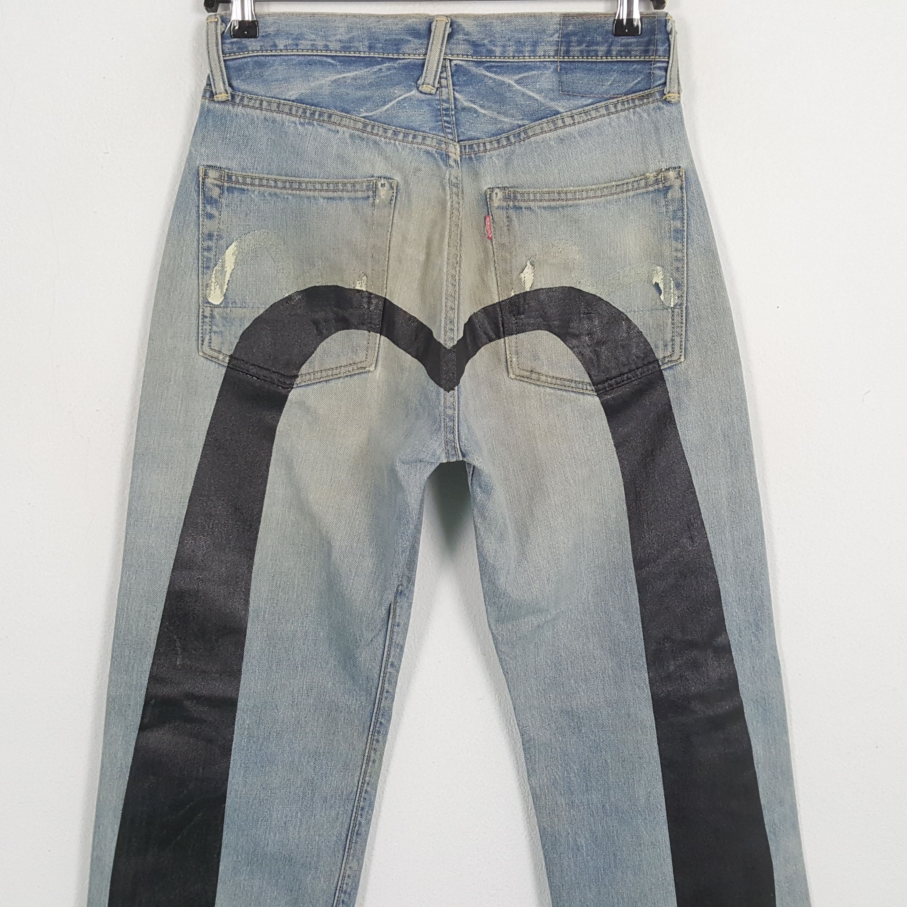 Evisu × Japanese Brand × Vintage EVISU Japanese Brand Streetwear Custom Daicock Jeans Size US 28 / EU 44 - 2 Thumbnail