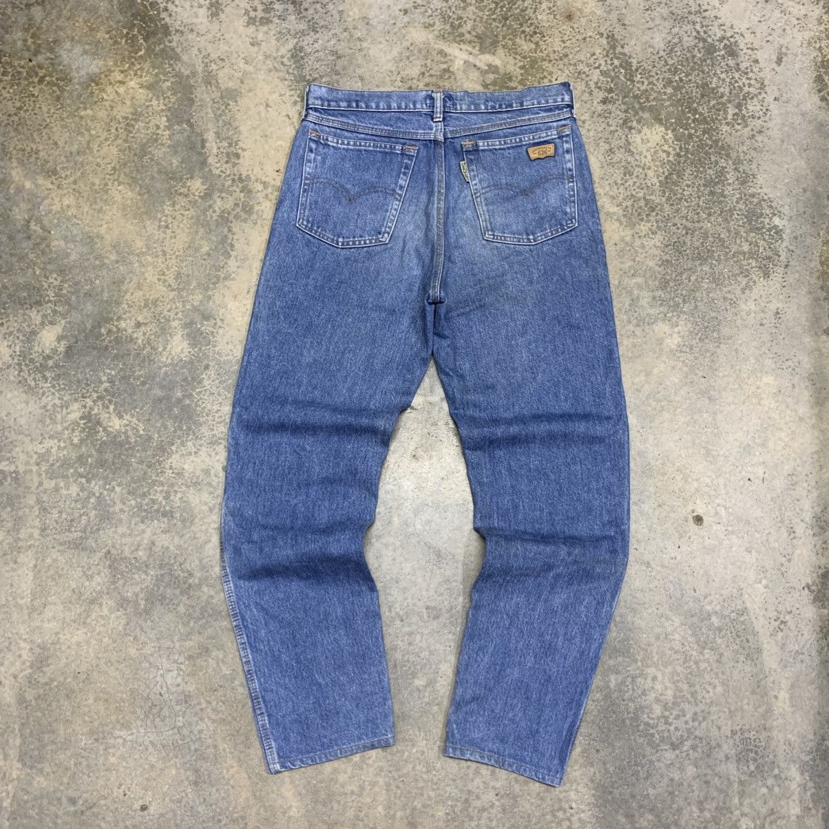 Levi's × Levi's Vintage Clothing × Vintage Rare 1991 Levis 636 Big E Silver Tab Vintage Japan Size US 30 / EU 46 - 2 Thumbnail