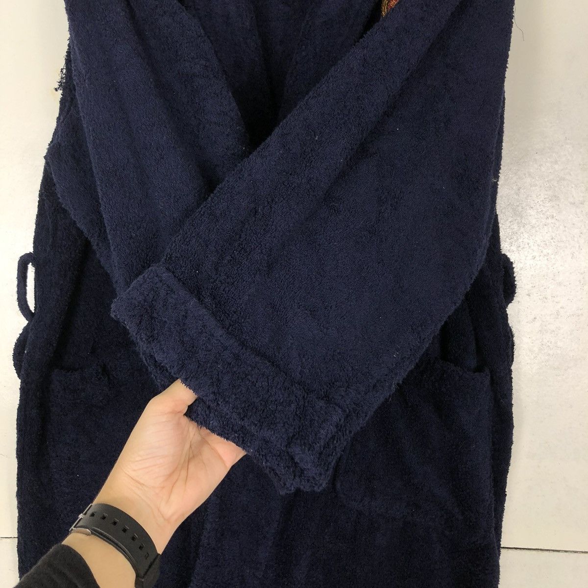 Japanese Brand 🔥VINTAGE RALPH LAUREN LONG BATHROBE BIG LOGO Size US M / EU 48-50 / 2 - 15 Thumbnail
