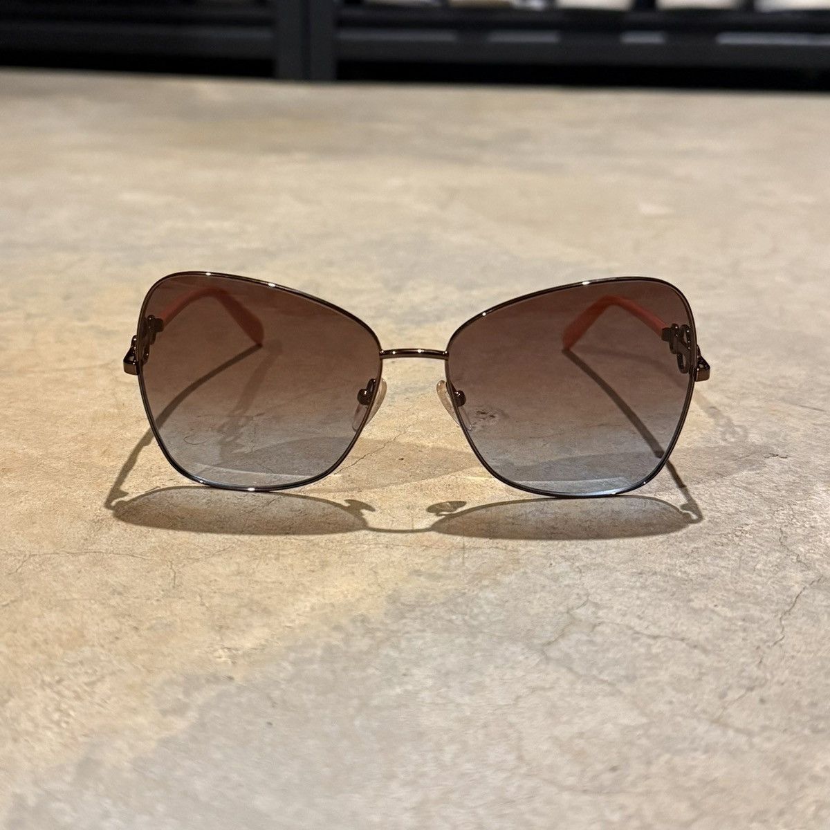 Other Emilio Pucci Butterfly Frame Gradient Lens Sunglasses Orange Size ONE SIZE - 3 Thumbnail